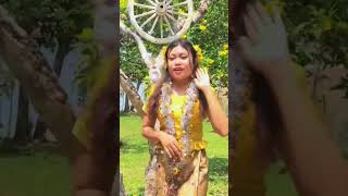 Myanmar New Year song Burmese Girl Burmese Traveling and Culture Nyanaloka [upl. by Ynnej]