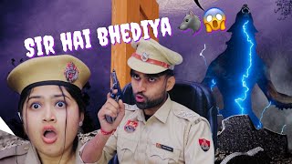 Police station aor bhediya🦊😱 Mohit Pandey shorts funny trending [upl. by Gebelein]