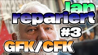 JanHenning repariert einen Rumpf mit GFK und CFK  Teil 3  Schienen Stabilisieren Geschenkband [upl. by Llessur360]