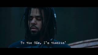 J Cole Middle Child Lyrical Video [upl. by Damle786]