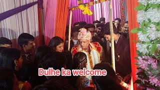 Grooms entry 💕dulhe ka welcome🎉groom himachaliwedding [upl. by Cl94]