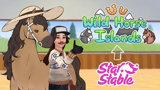 PLAYING WILD HORSE ISLANDS FOR THE FIRST TIME AS A STAR STABLE PLAYER BEST ROBLOX HORSE GAME [upl. by Innep]