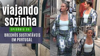 OS BRECHÓS E A MODA SUSTENTÁVEL EM PORTUGAL  MARIA CÂNDIDA [upl. by Ettellocin]