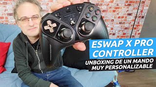 Unboxing del eSwap X Pro Controller de Thrustmaster  Un mando COMO TÚ QUIERAS [upl. by Hcaz]