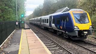 Trains At Hebden Bridge 23102024 [upl. by Ayotnom]