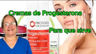 Crema de progesterona Para que sirve [upl. by Nuhs]