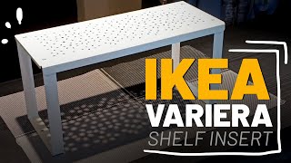 Ikea Variera Shelf Insert Assembly [upl. by Hagi411]