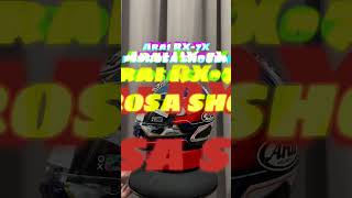 Arai RX7X PEDROSA SHOGUN 小丹尼武士新配色 安全帽 motorcyclegear helmets helmet arairx7x [upl. by Vickey]