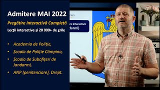 ADMITERE MAI  ANP 2022 Prezentare Program de Pregătire Interactivă  platformă cu 20 000 de grile [upl. by Alexa266]