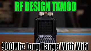 RF Design TXMOD 868900Mhz Long Range Ground Radio With Wifi [upl. by Balough]