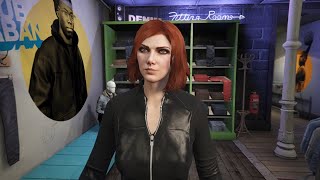 GTA V Online Black Widow On a Mission to Obtain the LS Panic Outfits [upl. by Burck]