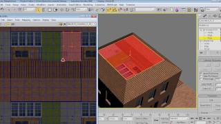 Basic Building UV Mapping with 3DS MAX 2008 [upl. by Ntsyrk396]