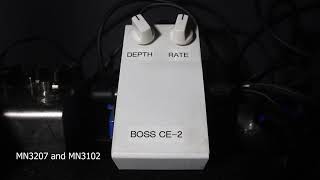 Boss CE2 MN3207 Demo [upl. by Ecirtak]