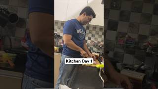 Husband’s Day 1 in Kitchen daily vlog shorts youtubeshorts lifestyle [upl. by Nathaniel]