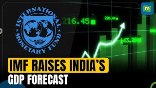 IMF Raises Indias GDP Forecast to 68  Domestic Demand amp Population Demographic to Aid Growth [upl. by Kawai]