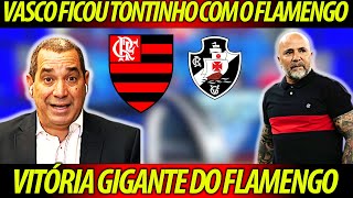 COMENTARISTAS FICAM IMPRESSIONADOS COM O FLAMENGO  quotA MÁQUINA DO FLAMENGO ATROPELOU O VASCO [upl. by Schaumberger]