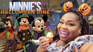 Minnies Halloween Dine at Hollywood and Vine  Hollywood Studios [upl. by Olathe]