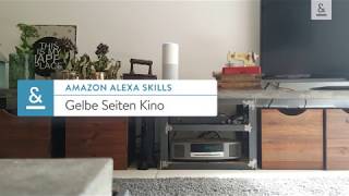 Amazon Alexa Skills  Gelbe Seiten Kino [upl. by Asela]