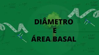 Diâmetro e área basal [upl. by Collette244]