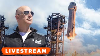 WATCH Blue Origin launch with Jeff Bezos Onboard  Live [upl. by Keeler]