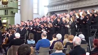 2017 03 12 Johannes Passion koraal 17 Ach grosser König JS Bach Toonkunstkoor [upl. by Nanam]