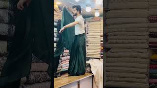 Net hand made cut Dana and silk sare 🥻🔥 ytshorts fashion saree pakistanidresse weddingdress [upl. by Esital]