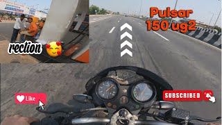 Ride with legend bike pulsar 150 ug2 pulsar150 bajaj oldisgold motovlog bikelover india [upl. by Ahsatniuq]