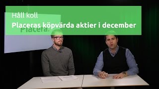 Håll koll  Placeras aktietips inför december [upl. by Martinsen]