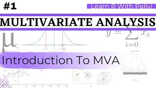 Introduction To Multivariate Analysis Multivariate Analysis  Learn R with Pallvi [upl. by Beltran]