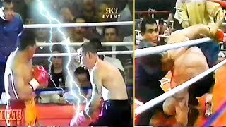 El KO ELECTROCUTANTE del Tata Julio Cesar Chávez vs Jakubowski [upl. by Latrina82]