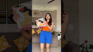 Nightwear Haul  Comfortable wear  Archita Shenoy [upl. by Nadler]