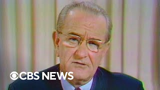 From the archives Lyndon B Johnson announces he wont seek reelection in 1968 [upl. by Ianteen676]