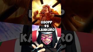 USOPP VS KANKURO WHO GETS THE WIN thepathpodcast naruto kankuro onepiece usopp [upl. by Whitten]