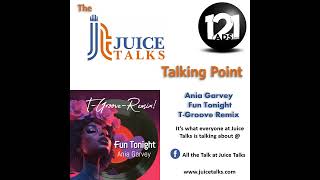 Ania Garvey  Fun Tonight Remix feat TGroove is the Juice Talks Talking Point wwwjuicetalkscom [upl. by Asi282]