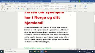 Sykehjem i Norge og Syria nr2 A2 B1 [upl. by Vanessa]