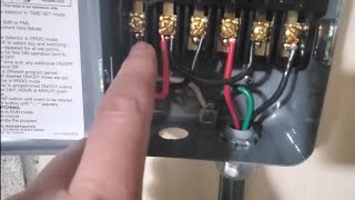 How to Install an EH40 INTERMATIC water heater timer Saves 25 dollars a month [upl. by Audy602]