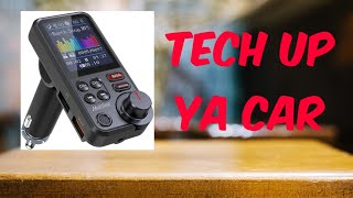 Nulaxy KM30 Car Bluetooth Transmitter  ReviewTech Unboxing [upl. by Ahtis]