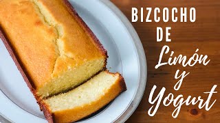 BIZCOCHO DE LIMÓN Y YOGURT 🍋🍋 LEMON YOGURT CAKE [upl. by Ellednahc]