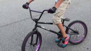 How to do a Wheelie Bmx [upl. by Acinnod]