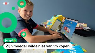 Hugo verkoopt 1000 kinderpostzegels in één keer [upl. by Asirac232]