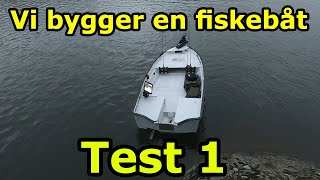 Vi bygger en fiskebåt Crescent 425  Jungfrutur med abborrfiske [upl. by Ahseele]