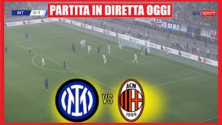 🔴 Inter vs Milan IN DIRETTA  Italia Serie A Giornata 5 Partita Completa Oggi  eFOOTBALL [upl. by Cuttler]