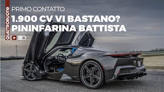 Quanto va forte e come si guida lHyperGT da 1900 CV  Pininfarina Battista SUB ENG [upl. by Tybalt]