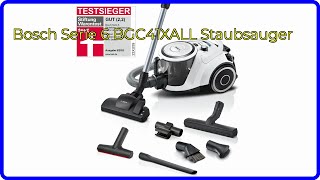 BEWERTUNG 2024 Bosch Serie 6 BGC41XALL Staubsauger WESENTLICHE Einzelheiten [upl. by Serrell140]