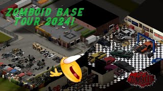 NEW PROJECT ZOMBOID BASE TOUR 2024 [upl. by Anielram]