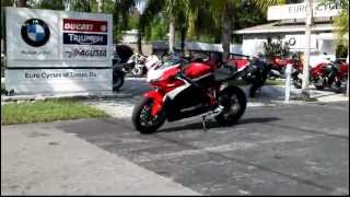 2012 Ducati 848 evo Special Edition Corse [upl. by Herwick721]