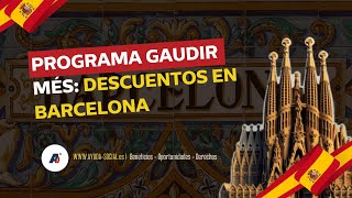 PROGRAMA GAUDIR MÉS  AYUDASOCIALES [upl. by Ahseikram530]