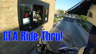 Chick Fil A DriveThru on a Motorcycle [upl. by Vijnas]