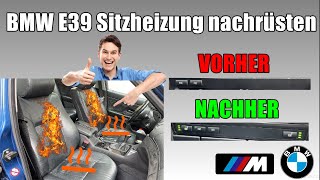 BMW Sitzheizung Nachrüsten e38e39e46 [upl. by Ynnol]