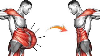 ¡Deshazte de la GRASA ABDOMINAL RÁPIDAMENTE con esta sencilla rutina de ejercicios [upl. by Euqirat]